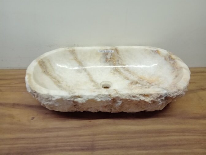 Onyx wasbak Ovaal - 72x39x15cm - FL23772