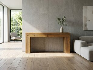 Gerecycled teak sidetable 180x32x80cm