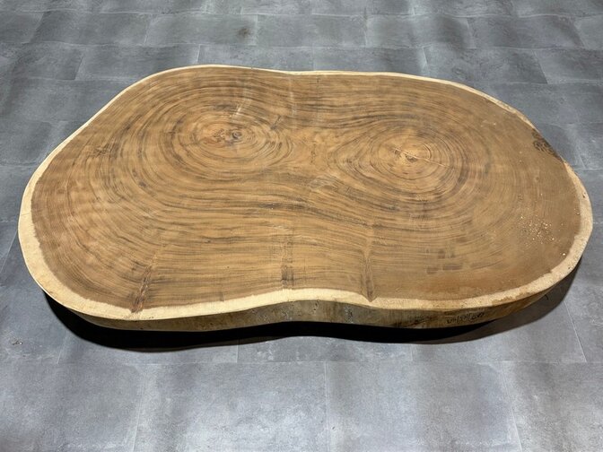Ronde boomstamtafel 110/175cm CA17-1125