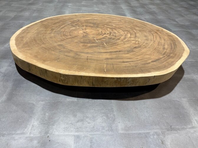 Ronde boomstamtafel 125/150cm CA06-1125