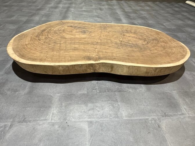 Ronde boomstamtafel 100/180cm CA15-1125