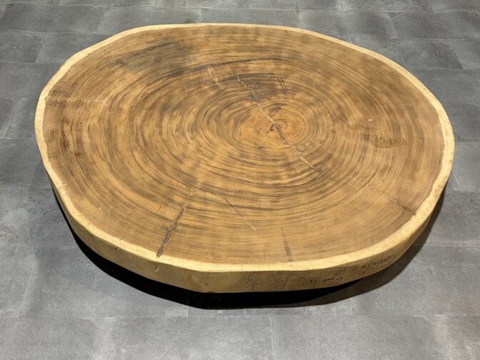 Ronde boomstamtafel 130/150cm CA02-1125