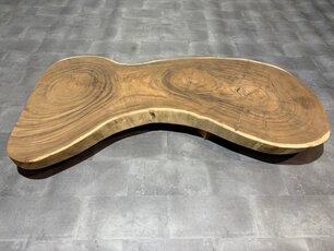 Ronde boomstamtafel 110/210cm CA23-1125