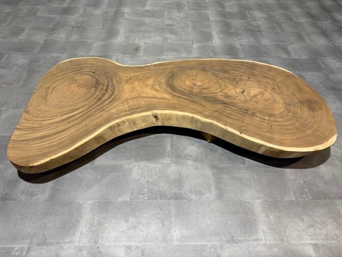 Ronde boomstamtafel 110/210cm CA23-1125