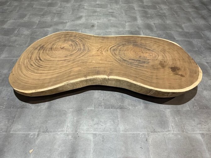 Ronde boomstamtafel 110/205cm CA22-1125