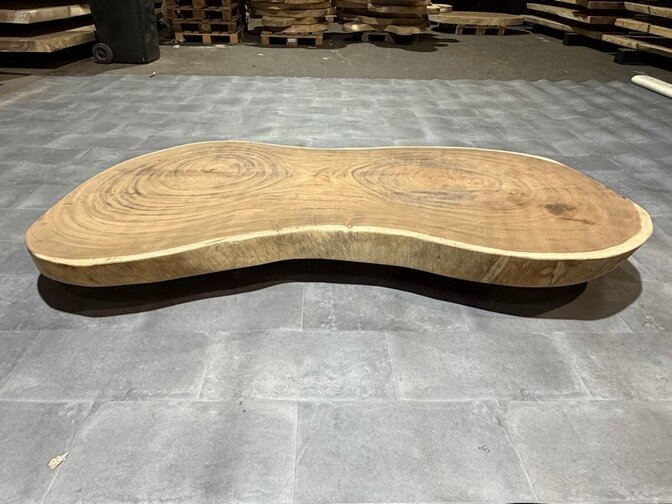 Ronde boomstamtafel 110/205cm CA22-1125