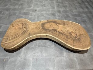 Ronde boomstamtafel 100/210cm CA21-1125
