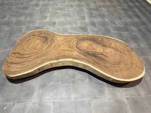 Ronde boomstamtafel 110/210cm CA20-1125