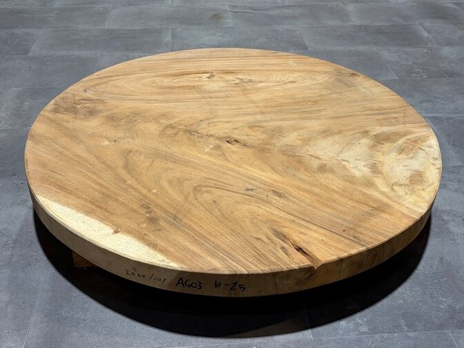 Ronde boomstamtafel 90cm AG03-1025