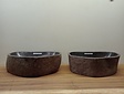 2 waskommen uit 1 steen - 50x37x15cm - FL23776