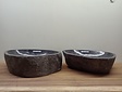 2 waskommen uit 1 steen - 53x43x15cm - FL23777