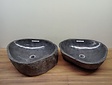 2 waskommen uit 1 steen - 53x43x15cm - FL23777