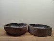 2 waskommen uit 1 steen - 43x37x15cm - FL23778