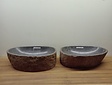2 waskommen uit 1 steen - 53x36x15cm - FL23780