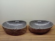 2 waskommen uit 1 steen - 53x36x15cm - FL23780