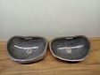 2 waskommen uit 1 steen - 50x32x15cm - FL23781