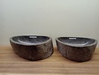 2 waskommen uit 1 steen - 49x41x15cm - FL23787
