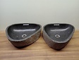 2 waskommen uit 1 steen - 51x41x15cm - FL23789