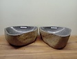 2 waskommen uit 1 steen - 43x37x15cm - FL23790