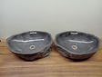 2 waskommen uit 1 steen - 54x39x15cm - FL23792