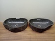 2 waskommen uit 1 steen - 53x35x15cm - FL23793