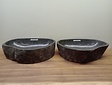 2 waskommen uit 1 steen - 53x35x15cm - FL23793