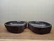 2 waskommen uit 1 steen - 47x41x15cm - FL23794