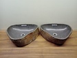 2 waskommen uit 1 steen - 50x39x15cm - FL23795