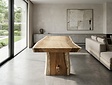 Robuuste boomstamtafel 280cm