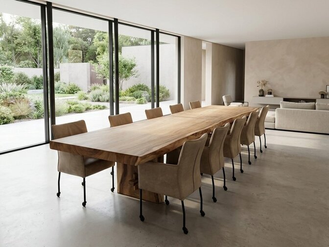 Suar Boomstamtafel 450cm | extra lang!
