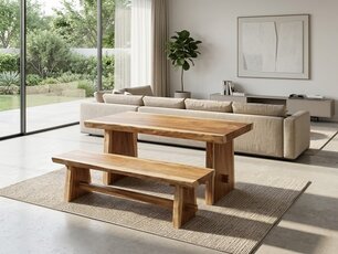 Boomstamtafel suar 140cm