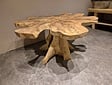 Salontafel van wortelhout 100x105x50cm - SR2569-04