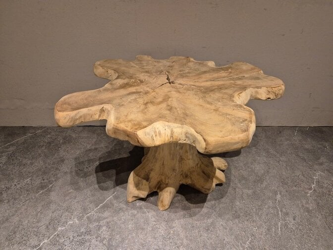 Salontafel van wortelhout 70x90x50cm - SR2569-06