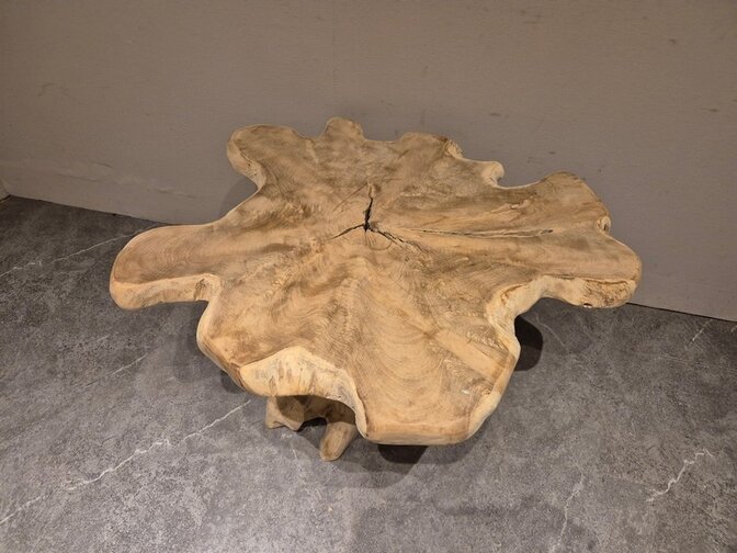 Salontafel van wortelhout 70x90x50cm - SR2569-06