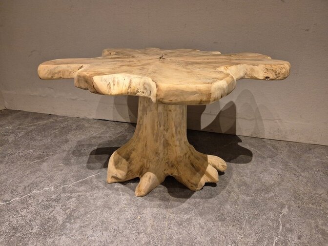 Salontafel van wortelhout 70x90x50cm - SR2569-06