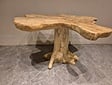 Salontafel van wortelhout 70x80x50cm - SR2569-09