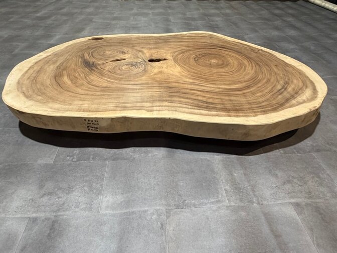 Ronde boomstamtafel 120/180cm - IJ01-326