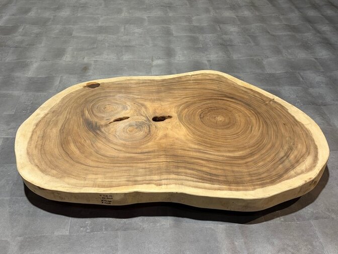 Ronde boomstamtafel 120/180cm - IJ01-326