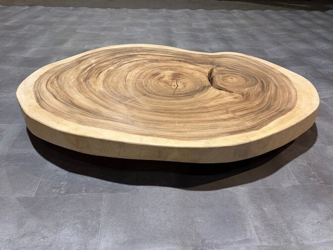 Ronde boomstamtafel 120/145cm - IJ02-326