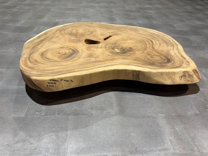 Ronde boomstamtafel 100/120cm - IJ04-326