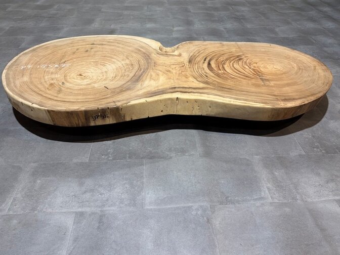 Ronde boomstamtafel 95/180cm - IJ07-326