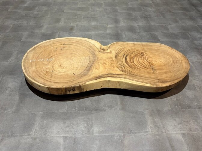 Ronde boomstamtafel 95/180cm - IJ07-326
