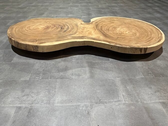 Ronde boomstamtafel 80/185cm - IJ14-326