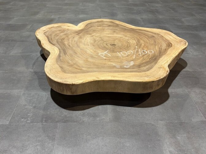 Ronde boomstamtafel 100/105cm - IJ16-326