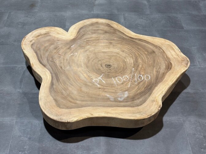 Ronde boomstamtafel 100/105cm - IJ16-326