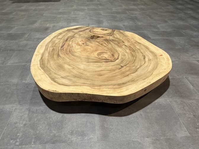 Ronde boomstamtafel 95/105cm - IJ17-326