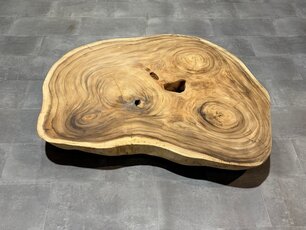Ronde boomstamtafel 95/120cm - IJ18-326