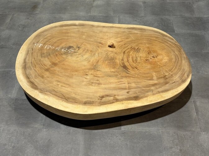 Ronde boomstamtafel 90/120cm - IJ21-326