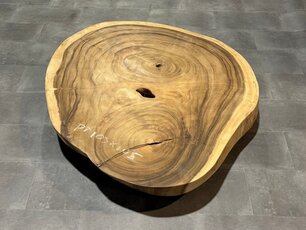 Ronde boomstamtafel 100/125cm - IJ22-326