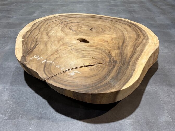 Ronde boomstamtafel 100/125cm - IJ22-326